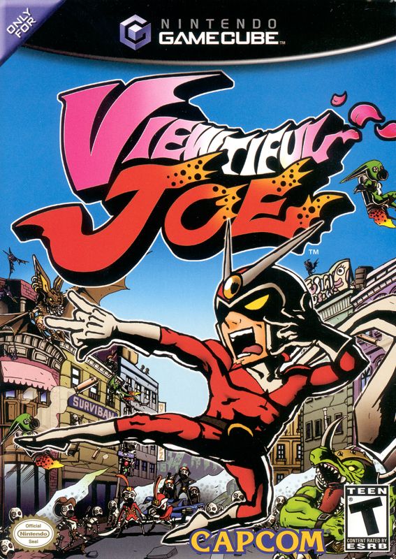 Viewtiful Joe box art for Playstation 2